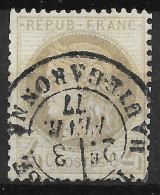 TIMBRE FRANCE CERES N° 52 BELLE OBLITERATION DE TOULOUSE DU 3 FEVR 77 - 1871-1875 Ceres