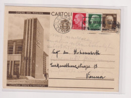 ITALY 1933 COMO   Postal Stationery To Austria - Postwaardestukken