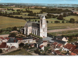 La Boutouchère Belle Vue Aérienne Eglise Carte RARE - Sonstige & Ohne Zuordnung