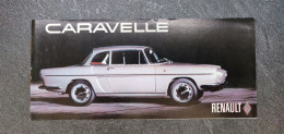 Catalogue Renault Caravelle - 1963 - Publicités