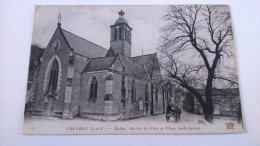Carte Postale Ancienne ( AA10 ) De Vouvray , église - Vouvray