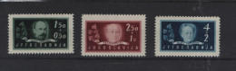 Jugoslavien Michel Cat.No. Mnh/** 545/547 - Unused Stamps
