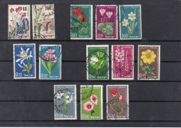 Israel - Lot Mit 5 Sets Blumen - Sonstige & Ohne Zuordnung