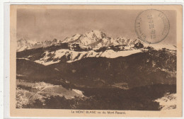 126 DEPT 73 : Photo G Barrois : Le Mont Blanc Vu Du Mont Revard ( Tampon Du Téléphérique ) - Sonstige & Ohne Zuordnung