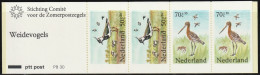 1984 Netherlands Birds: Northern Lapwing, Black-tailed Godwit Booklet (** / MNH / UMM) - Storchenvögel