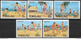 1988 Tokelau Olympic Sports 5v. MNH SG N. 148/153 - Autres & Non Classés