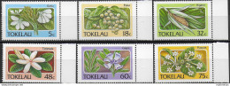 1987 Tokelau Flora 6v. MNH SG N. 142/147 - Sonstige & Ohne Zuordnung