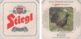 5001419 Bierdeckel Quadratisch - Stiegl - Das Auerhuhn - Sous-bocks