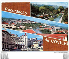 CP Réf:J498) RECORDAÇAO DE COVILHA (PORTUGAL) MULTI VUES (animée, Voitures Anciennes) - Andere & Zonder Classificatie