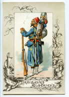 Image Chromos Tirailleurs Algériens 1859 - Altri & Non Classificati