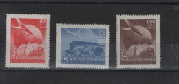 Jugoslavien Michel Cat.No. Mnh/** 578/580 - Unused Stamps