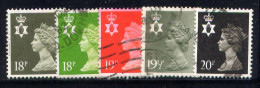 GREAT BRITAIN (MACHINS), NORTHERN IRELAND, NO.'S NIMH33, NIMH34, NIMH36, NIMH37 AND NIMH38 - Nordirland