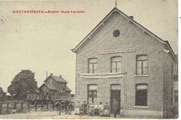 Westmeerbeek Statie Huis Verelst  Relais Au Verso 1910 - Hulshout