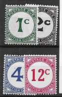 Montserrat Mnh ** 1940 40 Euros Postage Due Set - Altri & Non Classificati