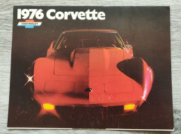 Catalogue Chevrolet Corvette - 1976 - Publicités