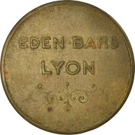 Monnaie, France, Eden-Bars, Lyon, 10 Centimes, TTB, Laiton, Elie:E25.1 - Monétaires / De Nécessité