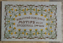 Motifs Pour Broderies 3ème Série Bibliothèque DMC 1974 - Autres & Non Classés