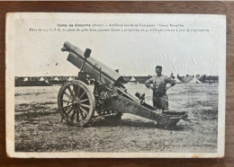 Camp De Sissonne - Canon Rimailho - Feldpostexpedition 39. Infanterie Division - Sissonne