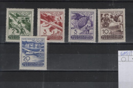 Jugoslavien Michel Cat.No.mnh/** 611/615 - Unused Stamps