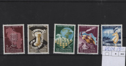 Jugoslavien Michel Cat.No.mnh/** 616/620 Chess - Unused Stamps
