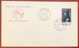 ITALY - FDC - 1963 - 5th Centenary Of The Birth Of Giovanni Pico Della Mirandola - FDC