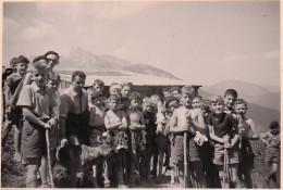 MERCURY GEMILLY CENTRE COLONIE ? DE LA BELLE ETOILE DIRIGE PAR L'ABBE GARIN 1952 GRAVISSANT LA BELLE ETOILE  Photo 9x6cm - Lugares