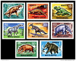 Mongolia 1967, Dinosaur, Prehistoric Animals Prehistory, Paleontology, Palaeontology, Saurier - Prehistorics