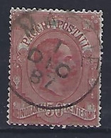 Italy 1884 / 88 Paketmarken (o) Mi.3 - Paquetes Postales