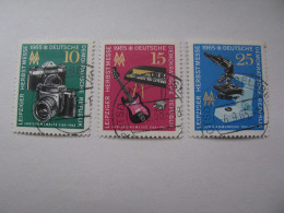 DDR  1130 - 1132  O - Used Stamps