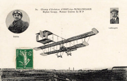 Biplan Goupy : Bobba Et Ladougne , Aviateurs  Champ D'Issy Les Moulineaux     ///  Ref. Mai 24 ///  N° 29.841 - ....-1914: Precursors