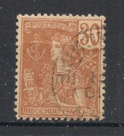 INDOCHINE - 1904-06 - N°YT. 32 - Type Grasset 30c Brun - Oblitéré / Used - Used Stamps