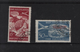 Jugoslavien Michel Cat.No Used 666/667 (667 Expertised) - Used Stamps