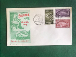 Spain, Spagne, España, Sahara Español, 6 Marzo 1964, FDC Cover, Sobre Primer Día, Lettre Du Premier Jour - Sahara Espagnol
