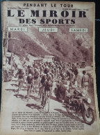 Le Miroir Des Sports - 20 Juillet 1937 (N. 958) - Sonstige & Ohne Zuordnung