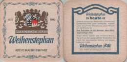 5005599 Bierdeckel Quadratisch - Weihenstephan - Beer Mats