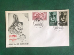 Spain, Spagne, España, Sahara Español, 23 Noviembre 1964, FDC Cover, Sobre Primer Día, Lettre Du Premier Jour - Sahara Spagnolo