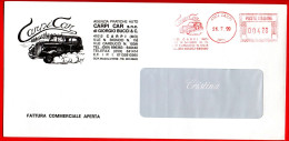 1999 CARPI CAR AGENZIA PRATICHE AUTO - AFFRANCATURA  MECCANICA ROSSA - EMA - METER - FREISTEMPEL - Voitures