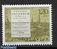 Yugoslavia 1975 Matica Srpska 1v, Perf. 12.5, Mint NH - Unused Stamps