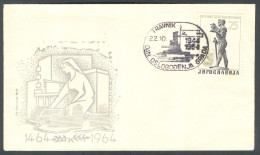 .Yugoslavia, 1964-10-22, Bosnia, Travnik, Liberation Of The City In WWII, Special Postmark & Cover - Autres & Non Classés