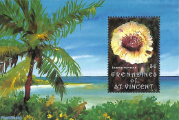 Saint Vincent & The Grenadines 1992 Lepiota Volvatua S/s, Mint NH, Nature - Mushrooms - Paddestoelen