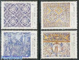 Azores 1994 Tiles 4v, Mint NH, Art - Art & Antique Objects - Azores