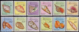 Micronesia 1989 Shells 12v, Mint NH, Nature - Shells & Crustaceans - Vie Marine