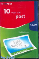 Netherlands 2002 10 Voor Uw Post Booklet, Mint NH, Stamp Booklets - Neufs