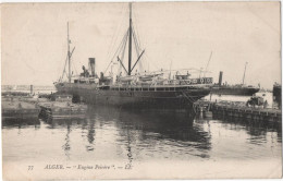 Alger - Eugene Peirere - & Boat - Algiers