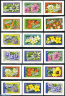 Vanuatu 2006 Definitives, Flowers 18v S-a, Mint NH, Nature - Flowers & Plants - Vanuatu (1980-...)