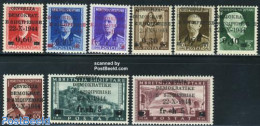 Albania 1945 Democratic Republic 9v, Mint NH - Albanie