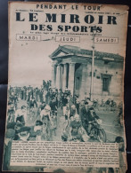 Le Miroir Des Sports - 24 Juillet 1937 (N. 960) - Other & Unclassified