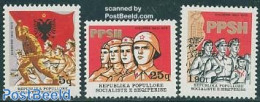 Albania 1978 Peoples Army 3v, Mint NH, History - Militarism - Militaria