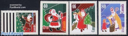 Canada 1991 Christmas 4v, Mint NH, Nature - Religion - Horses - Christmas - Saint Nicholas - Nuevos