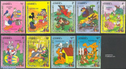 Dominica 1984 Easter, Disney 9v, Mint NH, Art - Disney - Disney